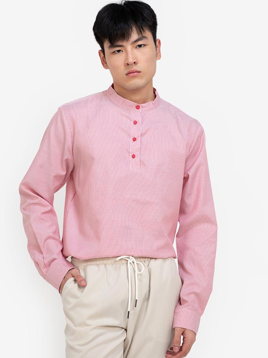 

ZALORA BASICS Men White Casual Shirt