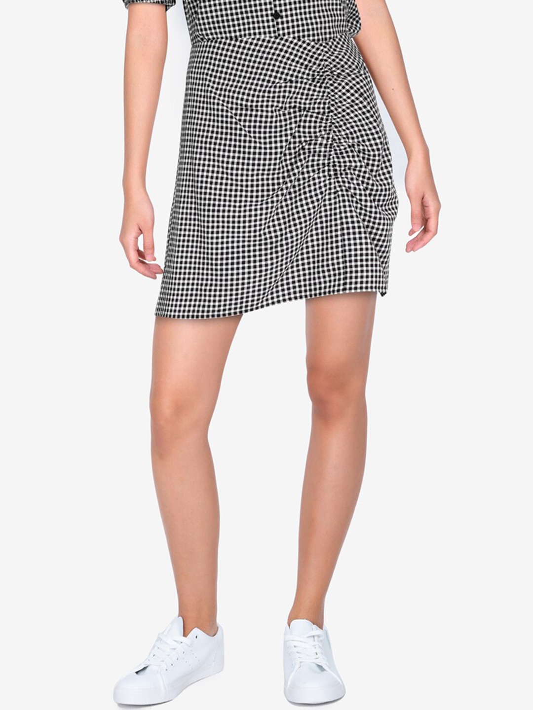 

ZALORA BASICS Black & White Skirt