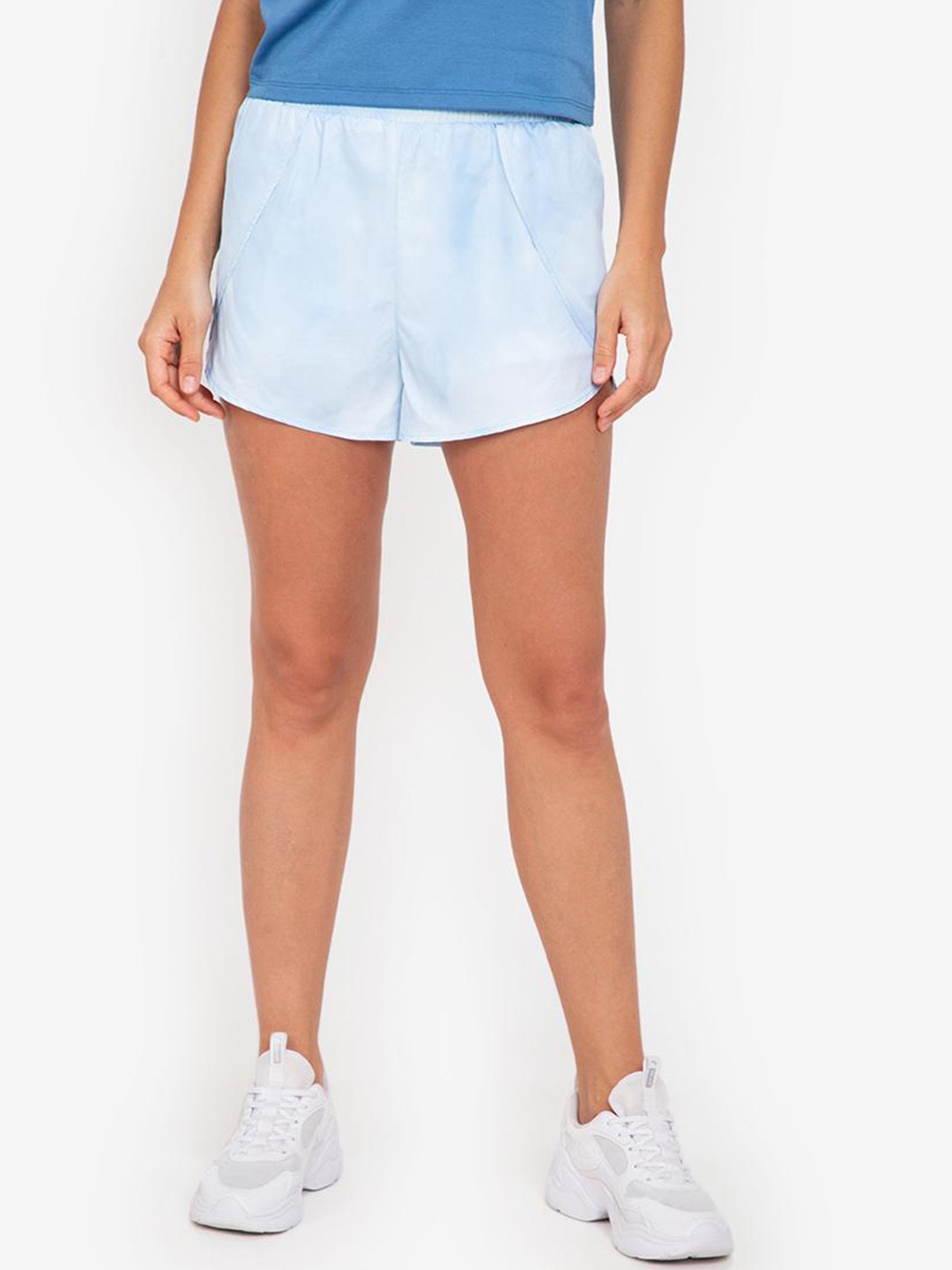 

ZALORA ACTIVE Women Multicoloured High-Rise Shorts, Multi