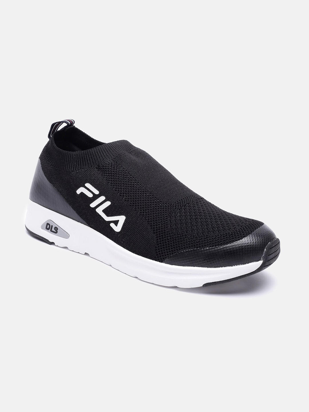 

FILA Men Black Running Non-Marking Shoes