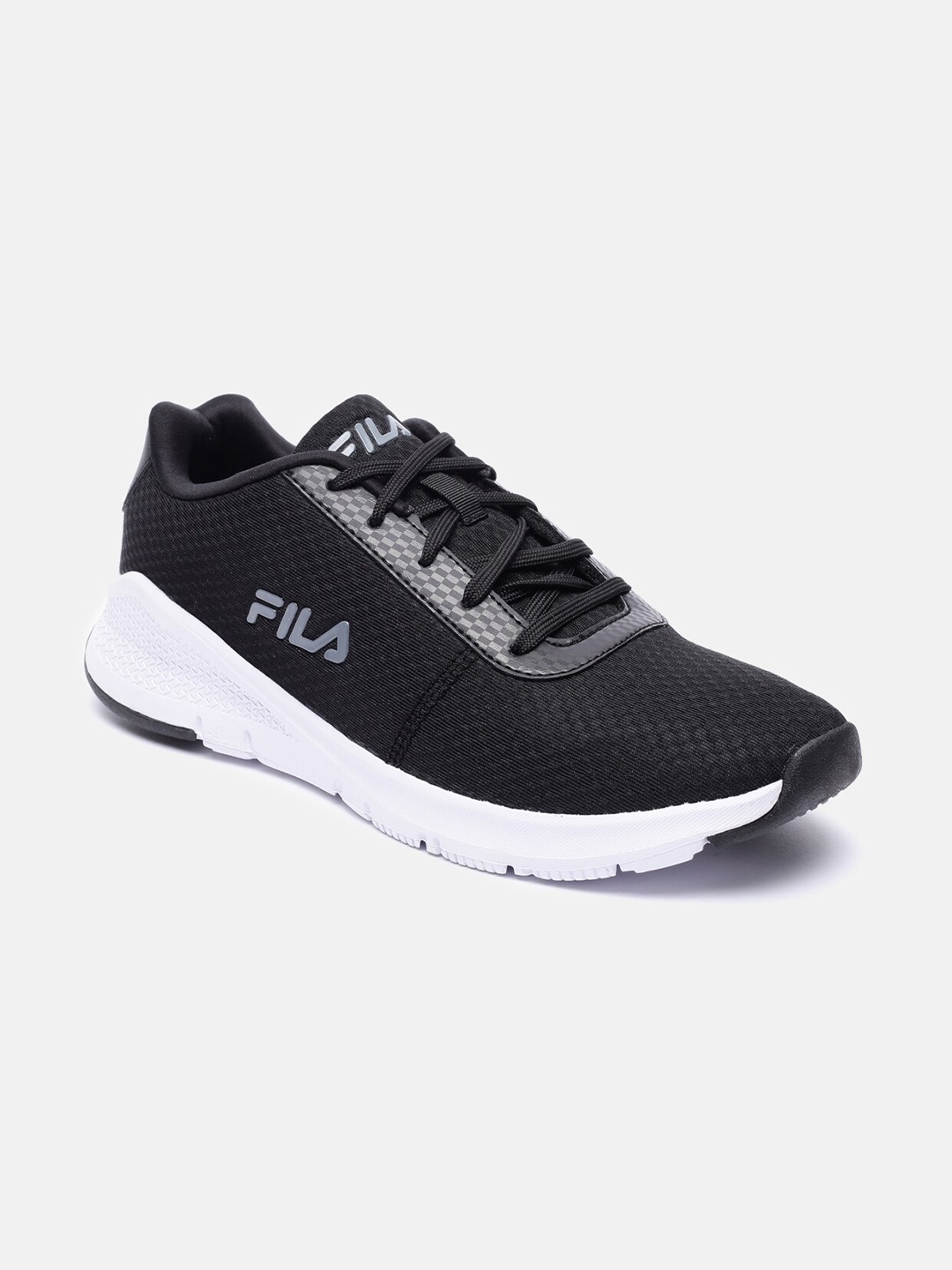 

FILA Men Black Running Non-Marking Shoes