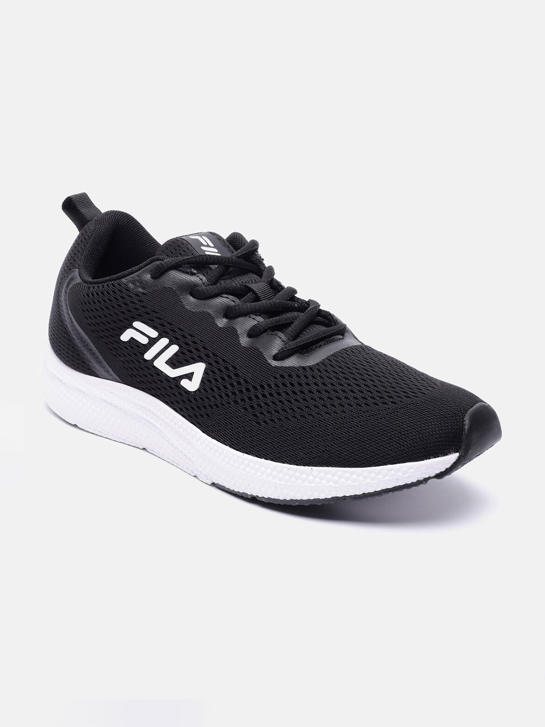 

FILA Men Black Running Non-Marking Shoes