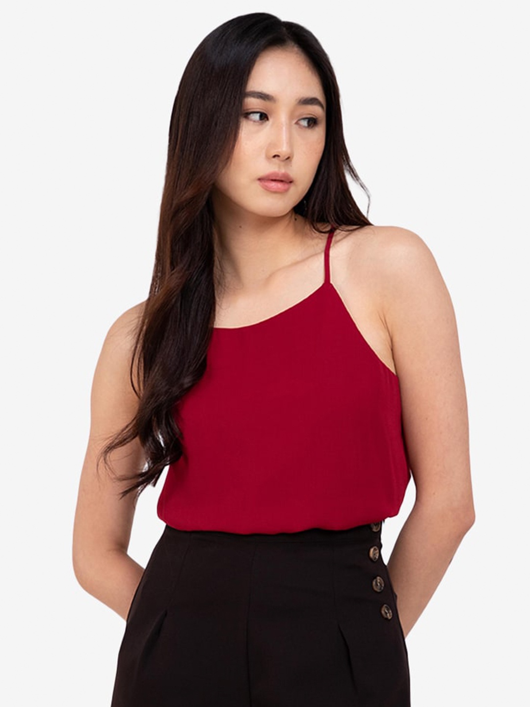 

ZALORA BASICS Red Cami Top