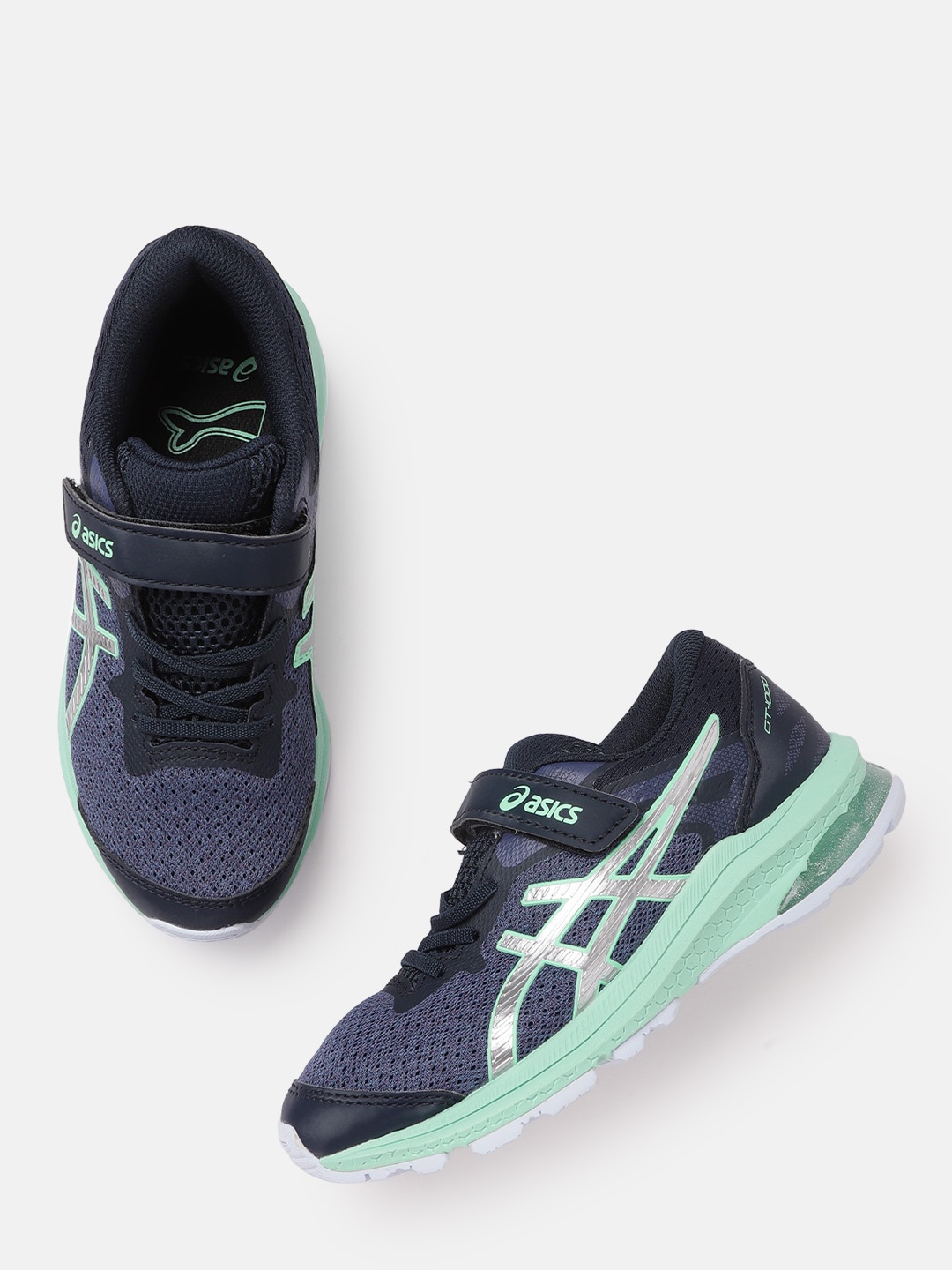 

ASICS Kids Navy Blue Design GT-1000 10 PS Running Shoes