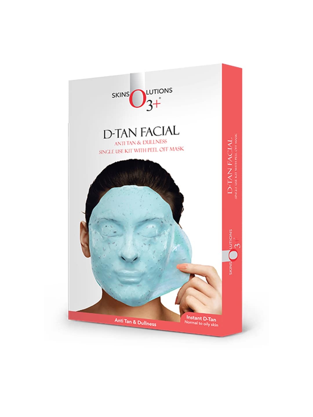 

O3 D-Tan Anti-Tan & Dullness Peel Off Mask Facial Kit 45 g, Blue