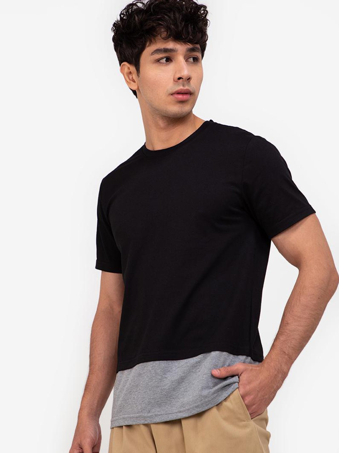 

ZALORA BASICS Men Multicoloured T-shirt, Multi
