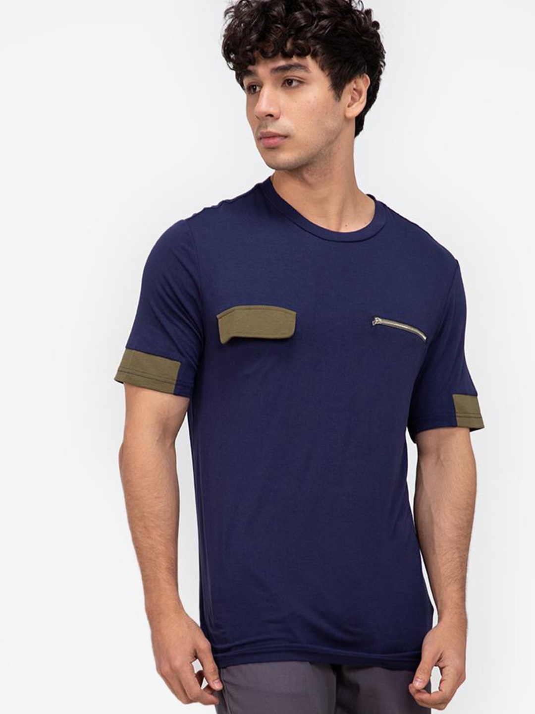 

ZALORA BASICS Men Multicoloured T-shirt, Multi
