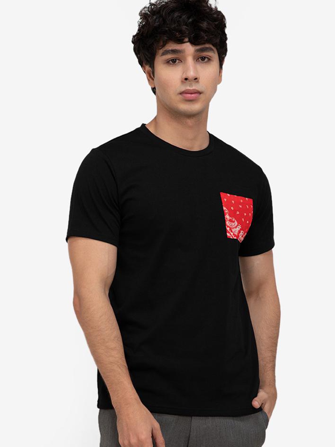

Bandana Pocket Tee, Multi