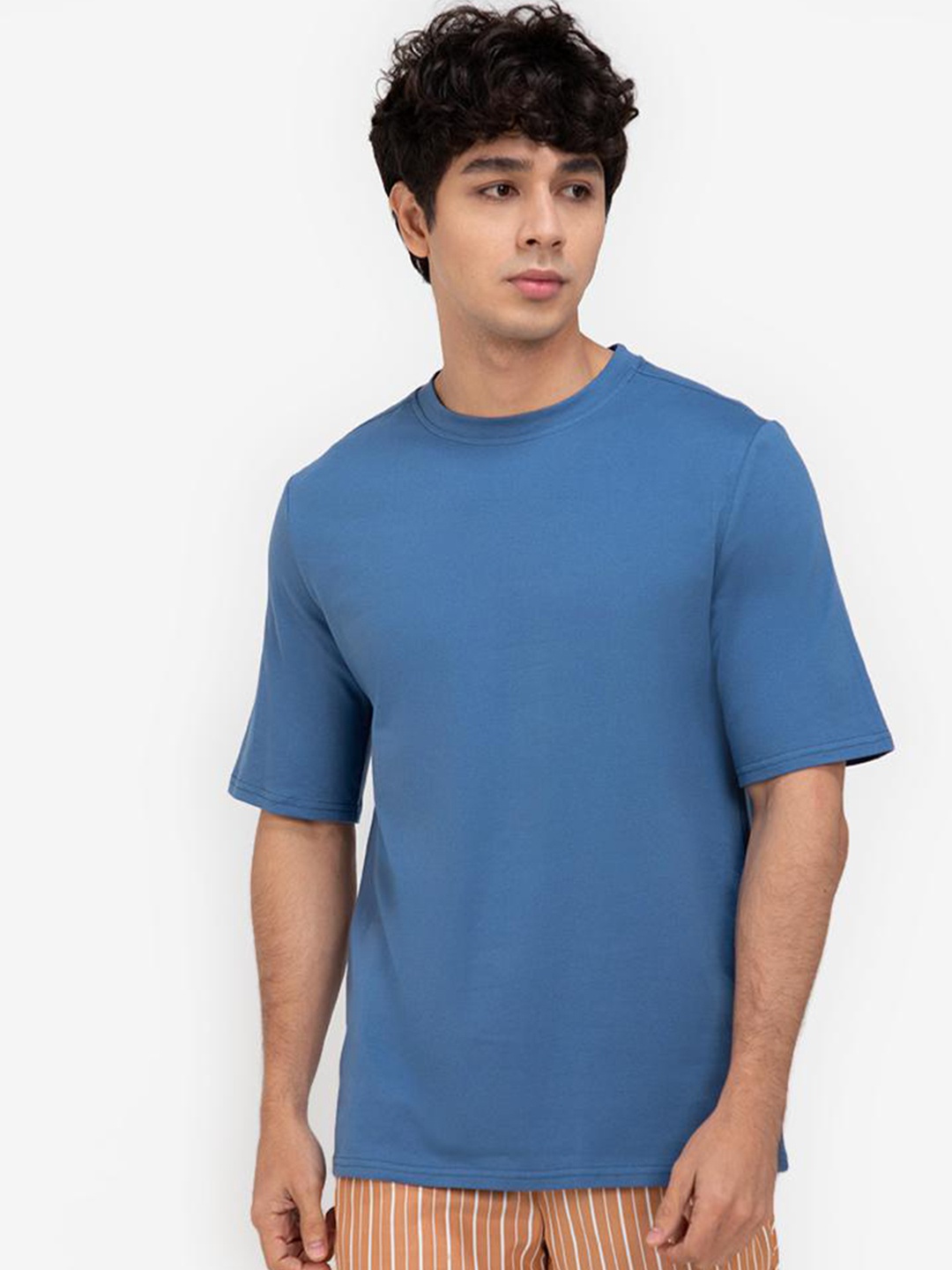 

ZALORA BASICS Men ZALORA BASICS Men Multicoloured Striped T-ShirtStriped T-Shirt, Blue