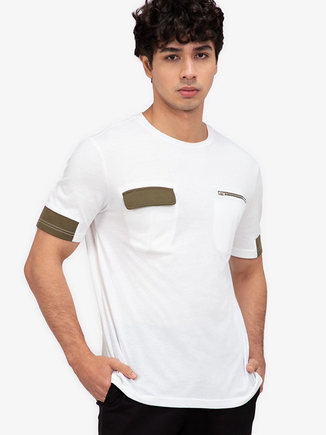 

Men Solid T-Shirt, Multi
