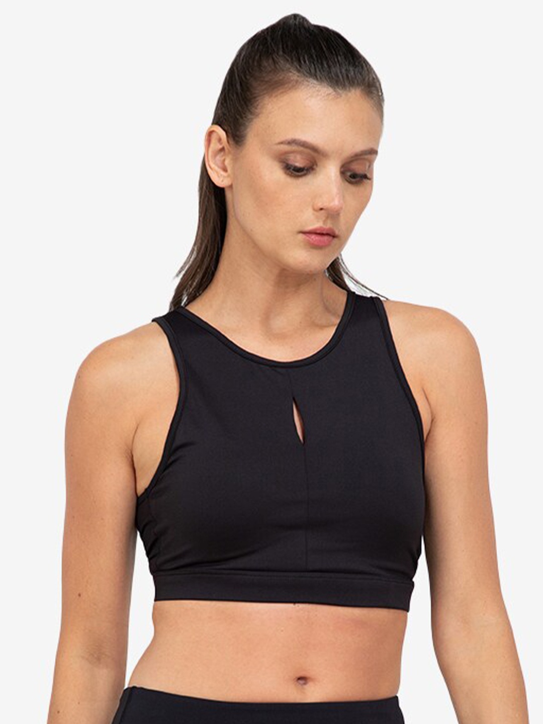 

ZALORA ACTIVE Black Bra Lightly Padded