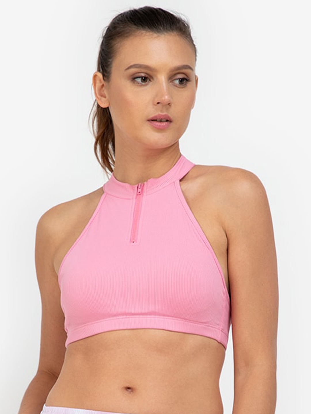 

ZALORA ACTIVE Pink Sports Bra Lightly Padded ZV0821WAP0468B-L