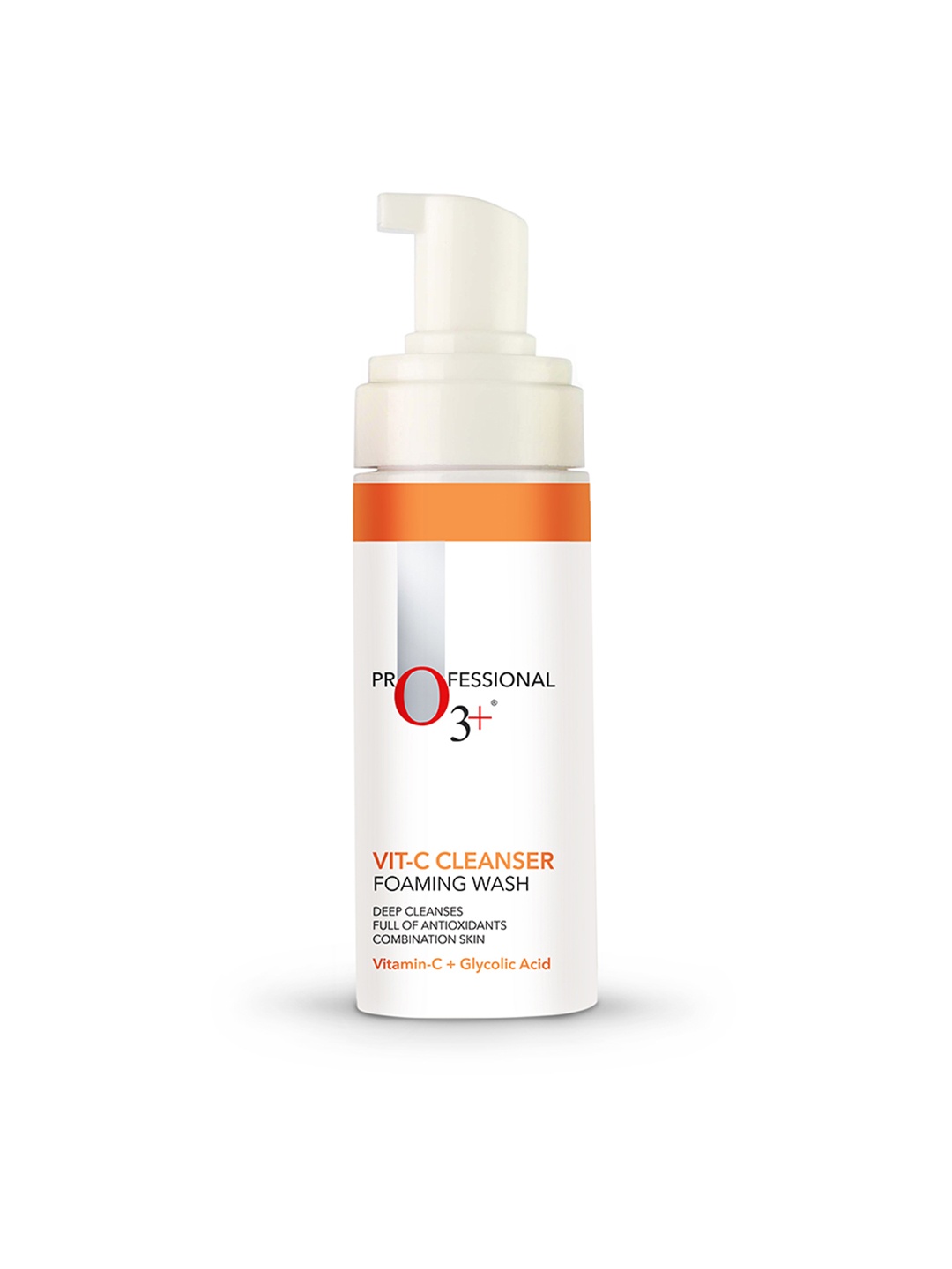 

O3 Vitamin C Cleanser Foaming Wash with Glycolic Acid 120 ml, White