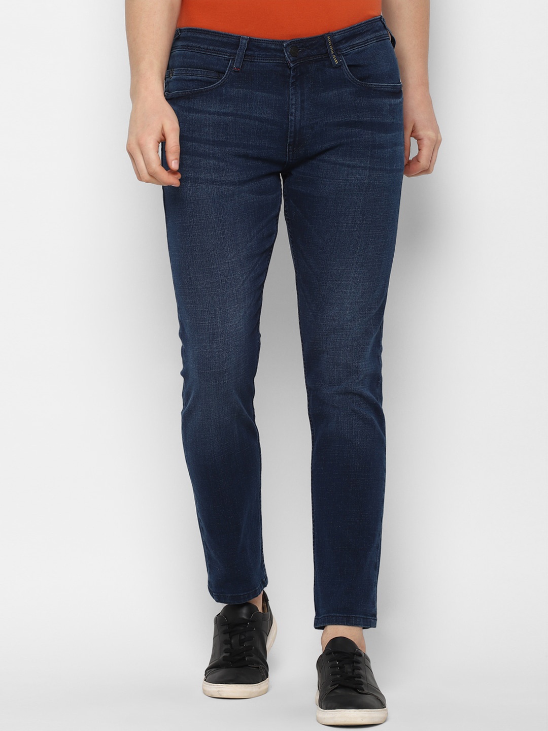 

Allen Solly Men Navy Blue Slim Fit Light Fade Jeans