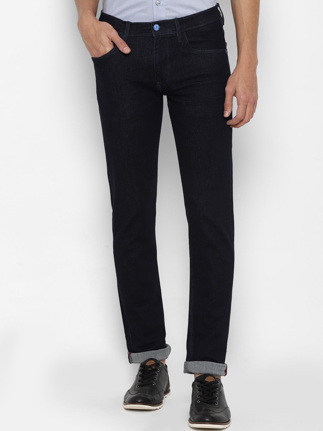 

Allen Solly Men Navy Blue Skinny Fit Jeans