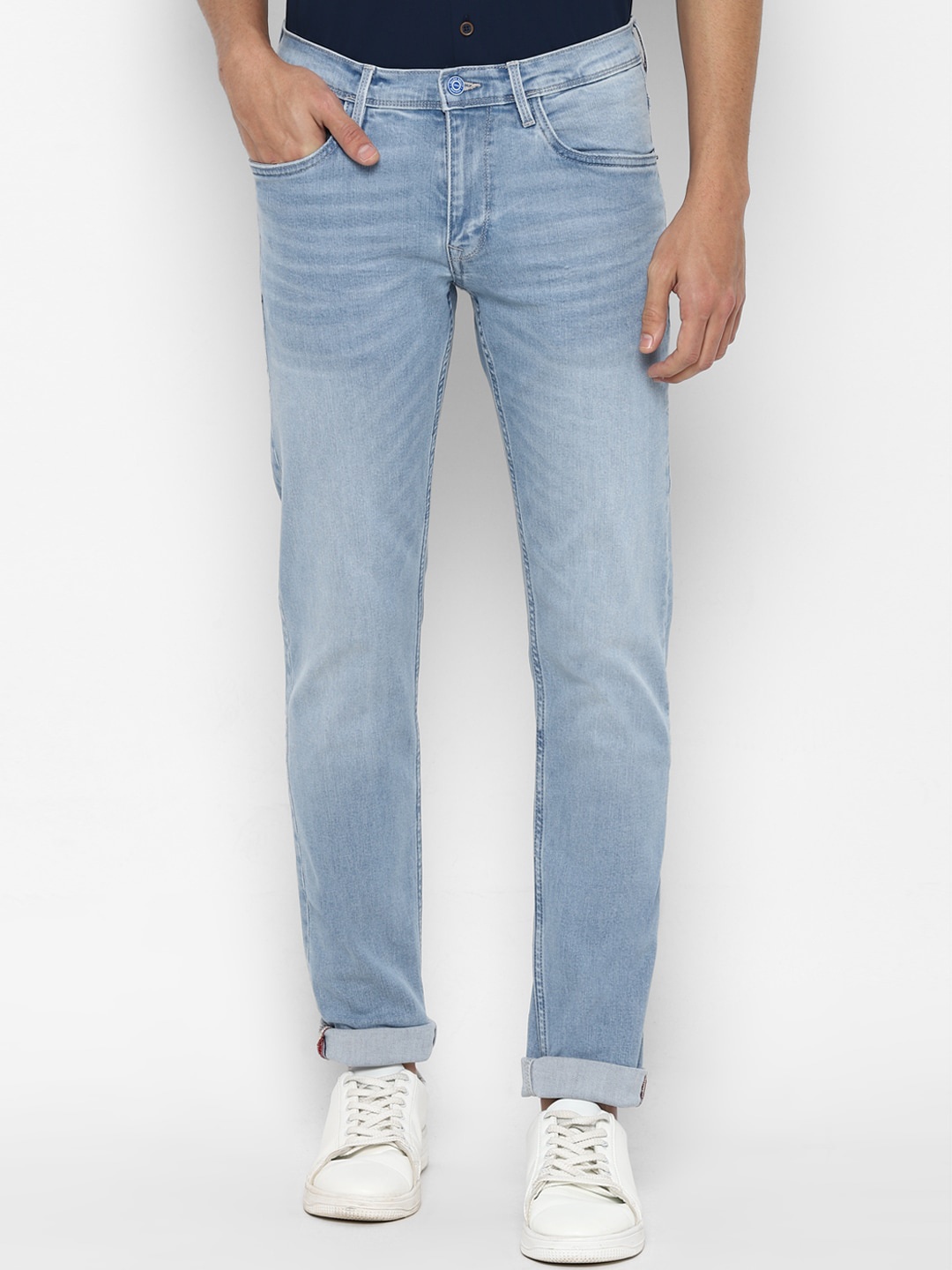 

Allen Solly Men Blue Skinny Fit Heavy Fade Jeans
