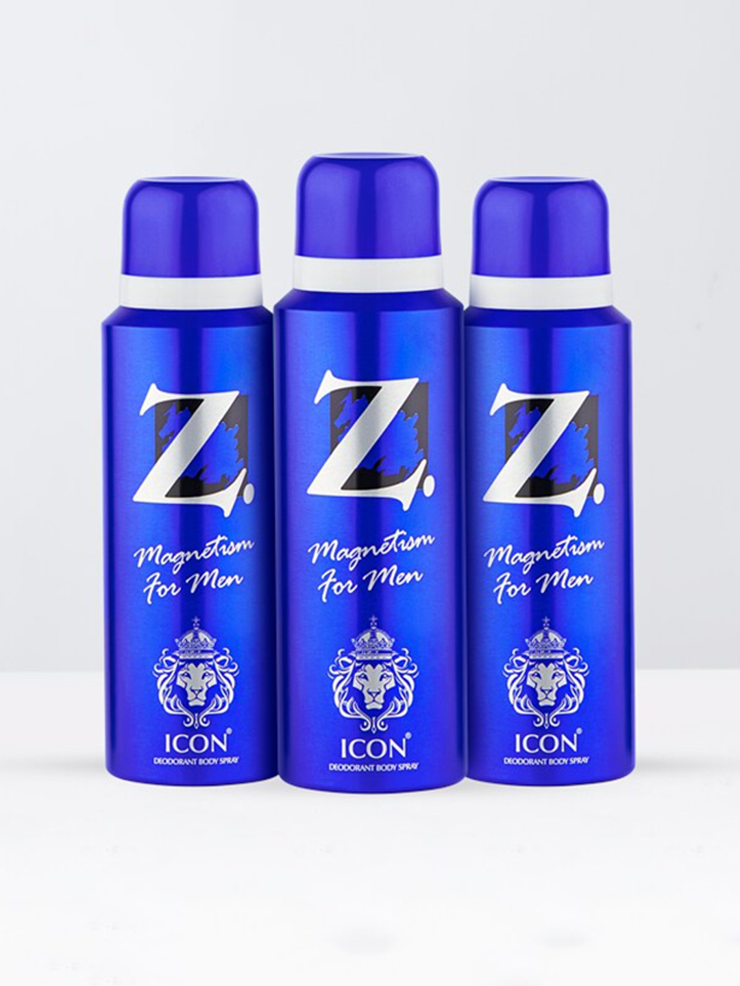 

Z. magnetism for men Pack Of 3 Deo 360 ml, Blue