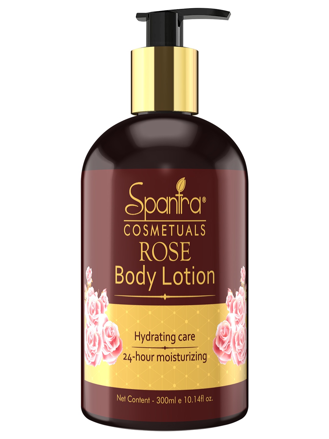 

Spantra Skin Moisture Rose Body Lotion 300ml, Gold