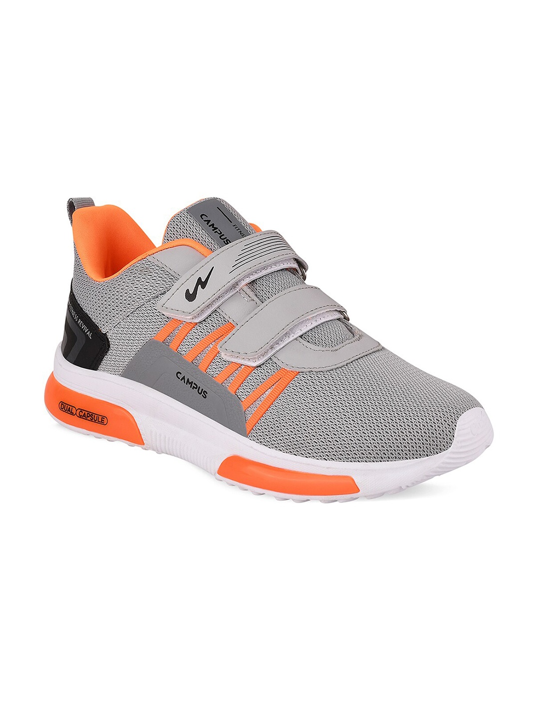 

Campus Unisex Kids Grey Mesh Running Shoes