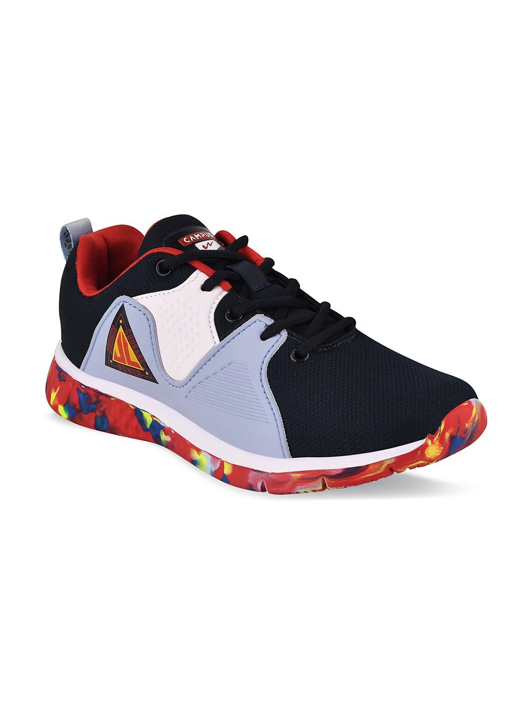 

Campus Unisex Kids Navy Blue Mesh Running Shoes