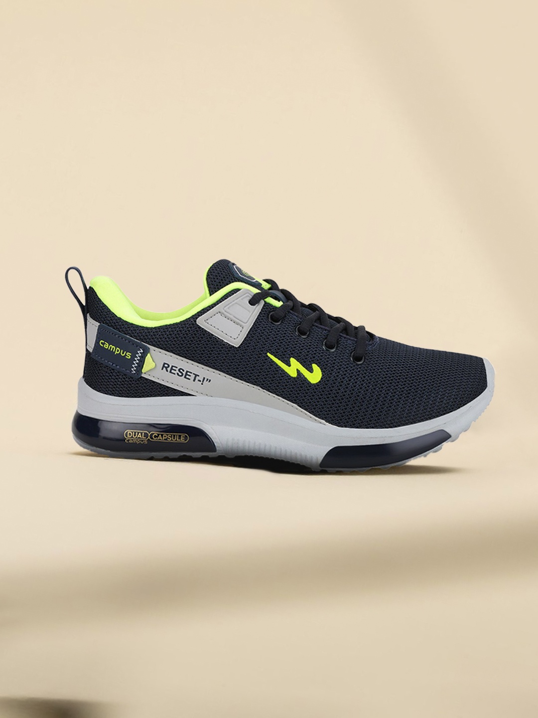 

Campus Unisex Kids Navy Blue Mesh Running Shoes