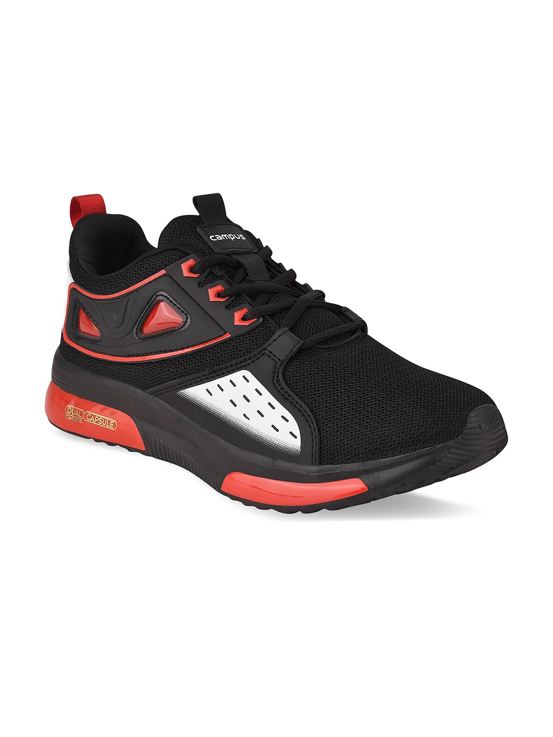 

Campus Unisex Kids Black Running Shoes