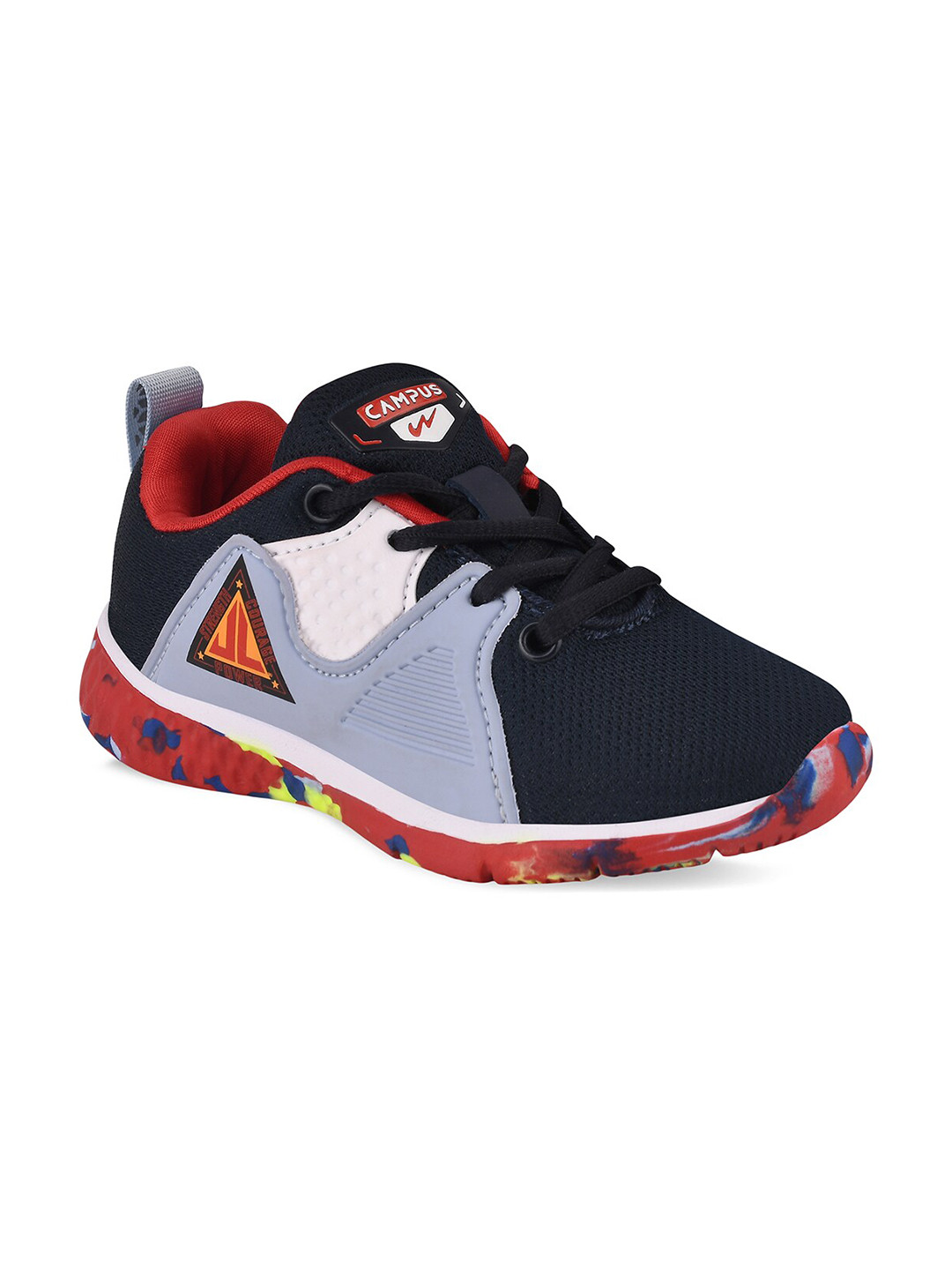 

Campus Unisex Kids Navy Blue Mesh Running Shoes