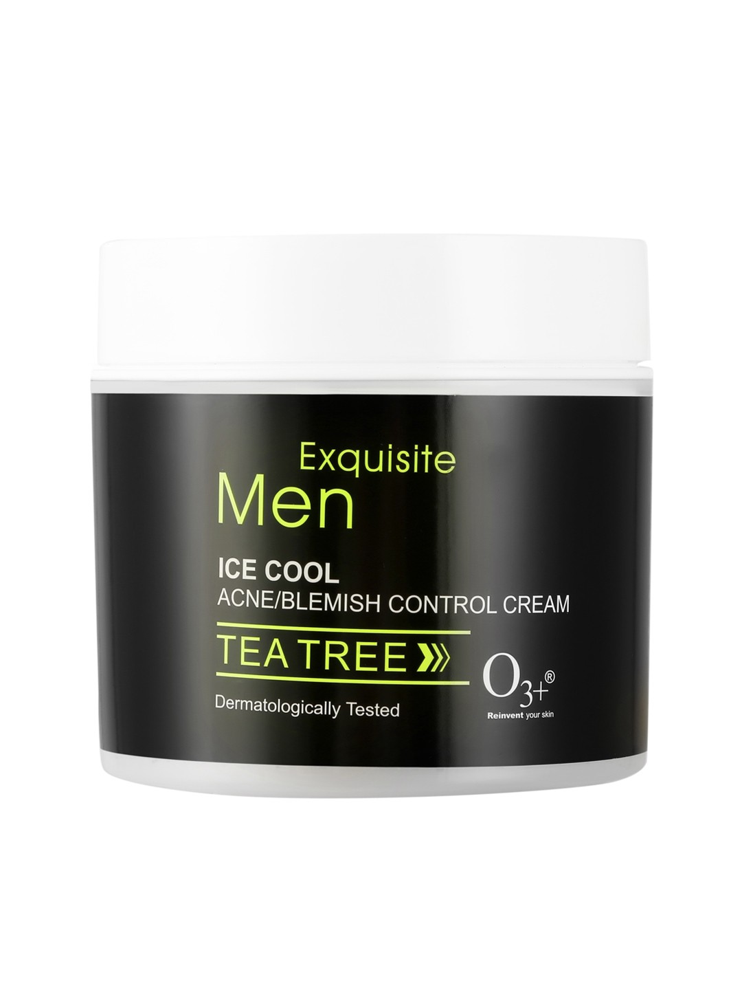 

O3 Men Ice Cool Acne-Blemish Control Mask with Tea Tree - 50 g, Black