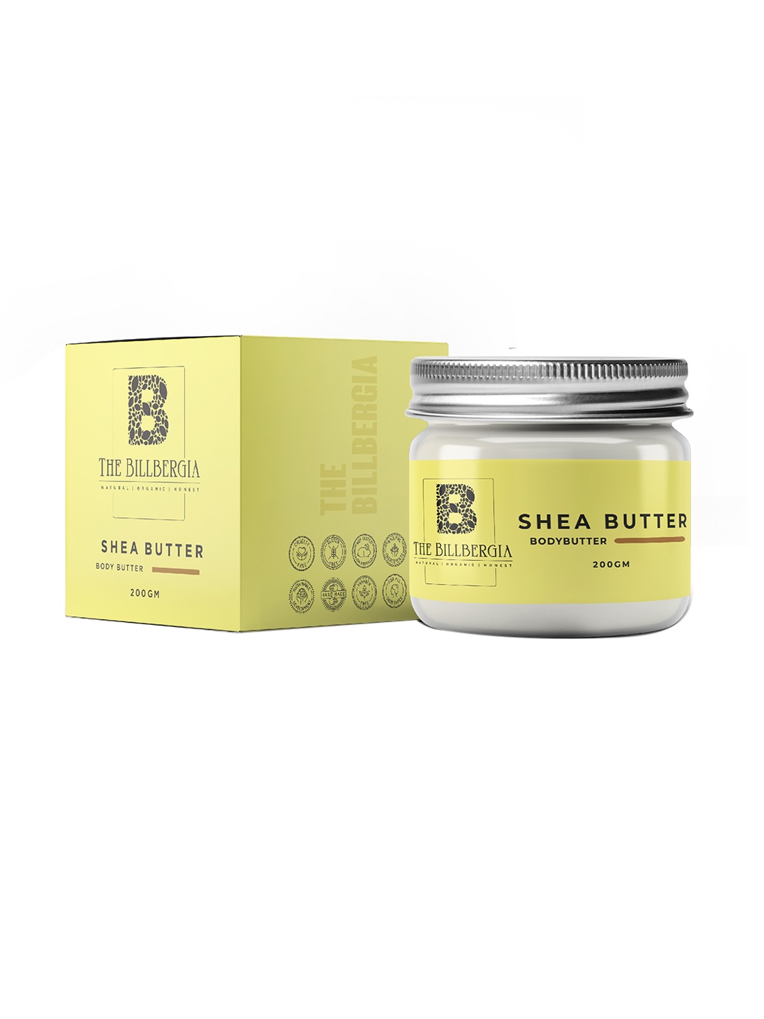 

THE BILLBERGIA Vegan Shea Body Butter - 200 g, Yellow