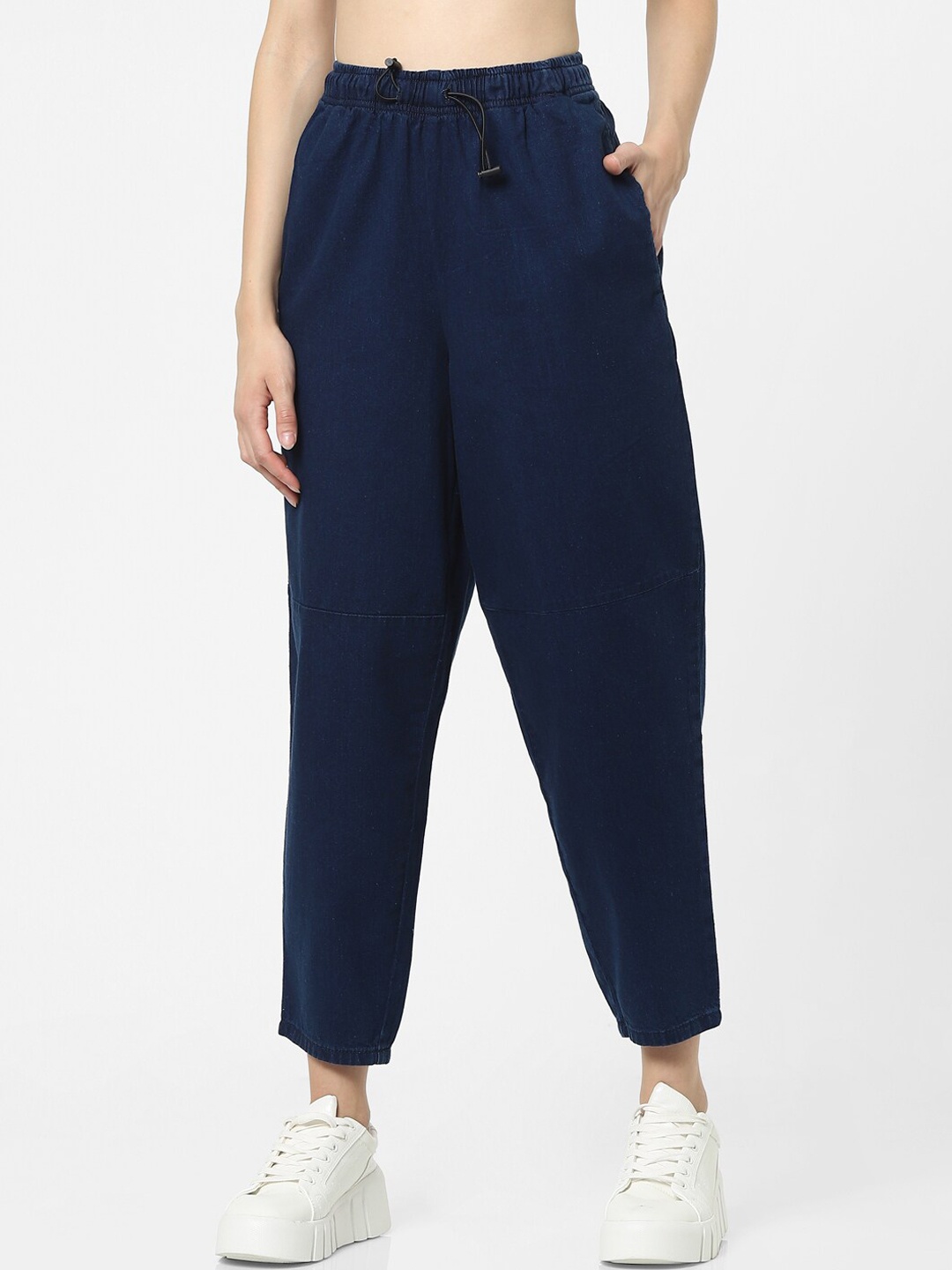 

ONLY Women Blue Relaxed Fit Jeans