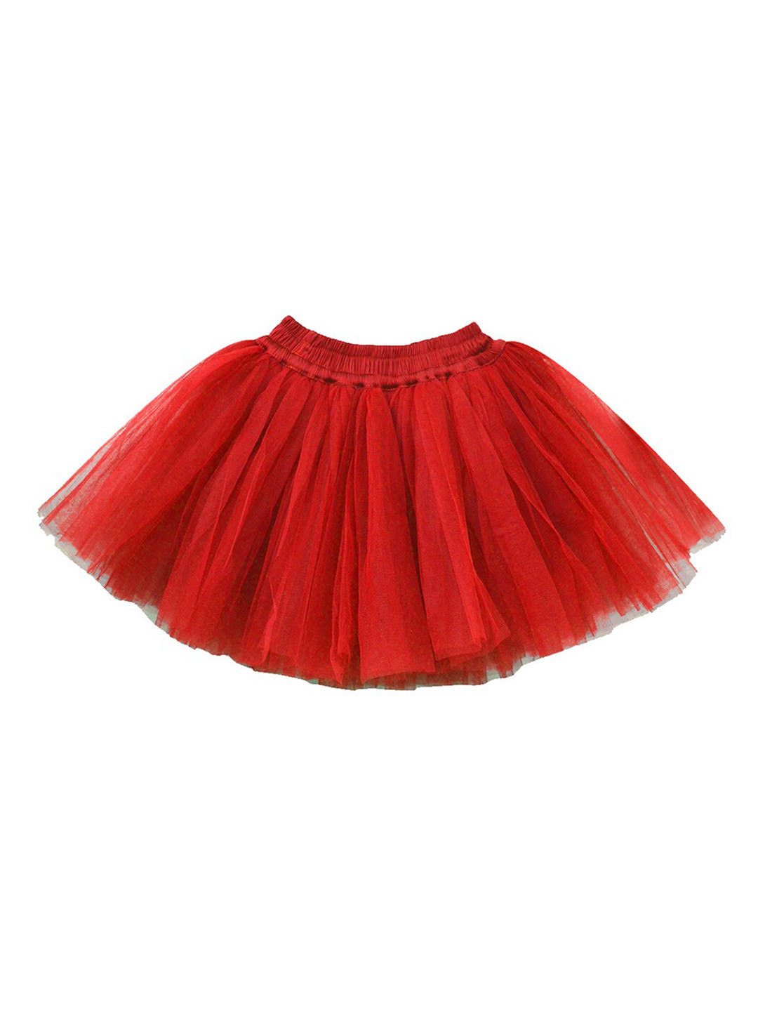 

A.T.U.N. Girls Red Flared Mini Tutu Skirt