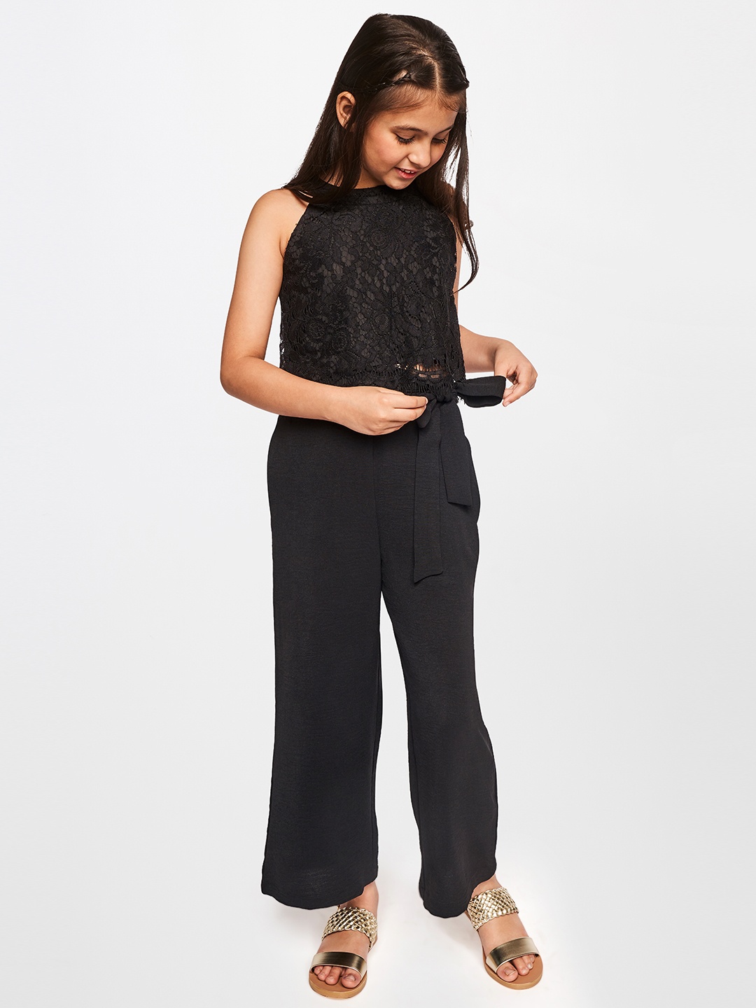 

AND Girls Black Top with Palazzos