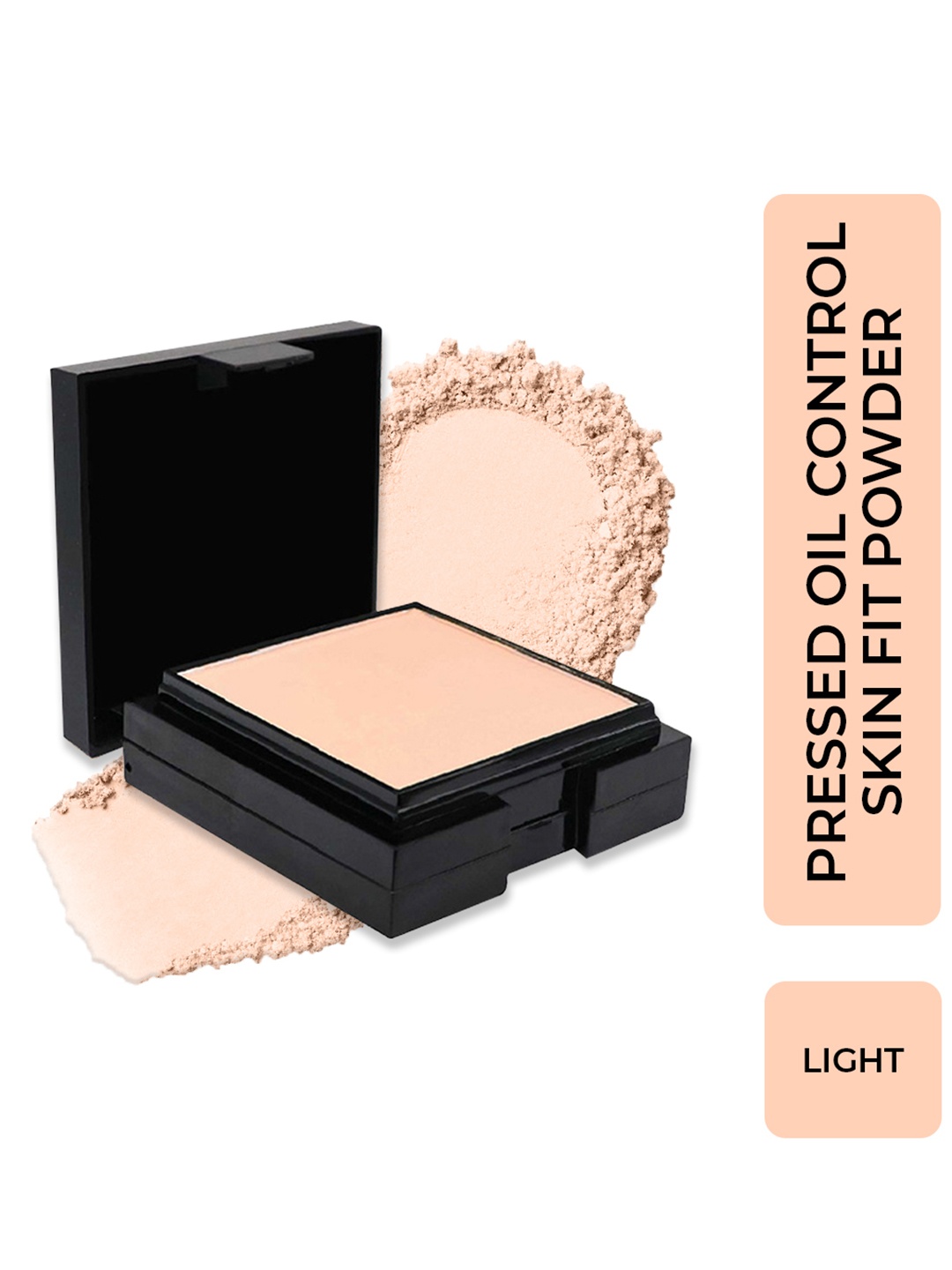 

Half N Half Pressed Oil Control Compact Powder - Light 02, Pink