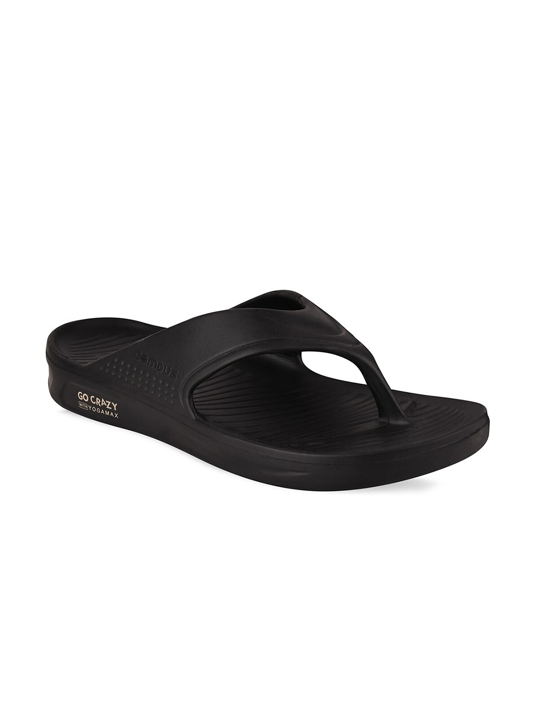 

Campus Men Black Slip-On