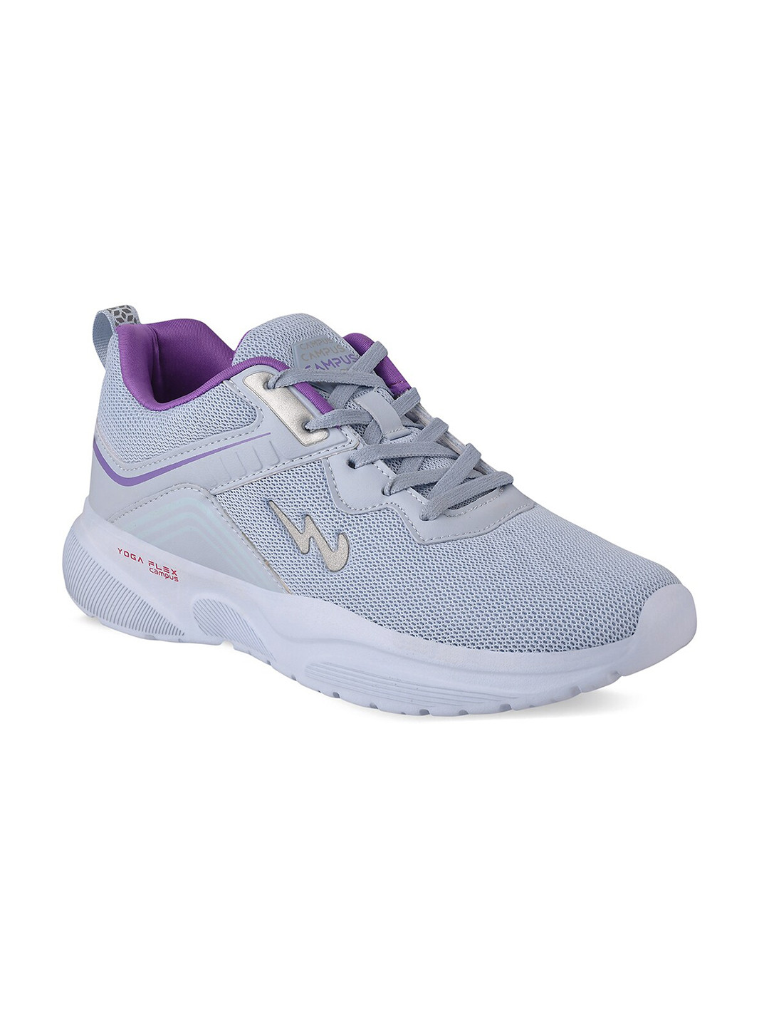 

Campus Women Blue Mesh Lace-up Running Shoes