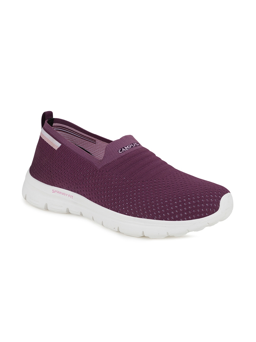 

Campus Women Violet Mesh Walking Shoes