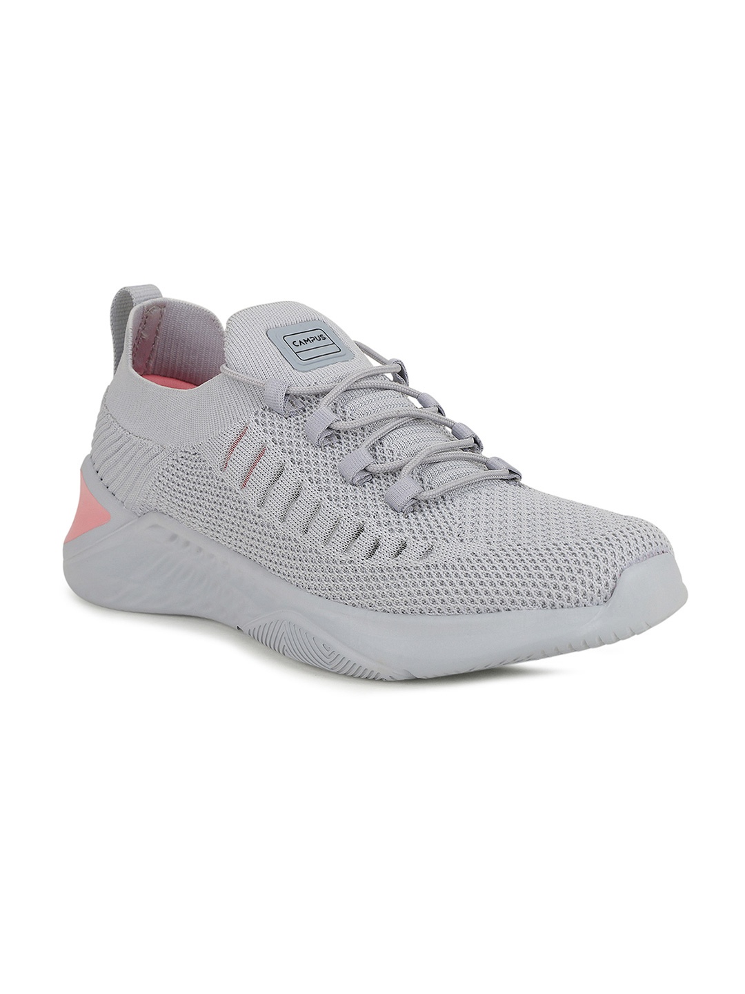 

Campus Women Grey Mesh Running Shoes