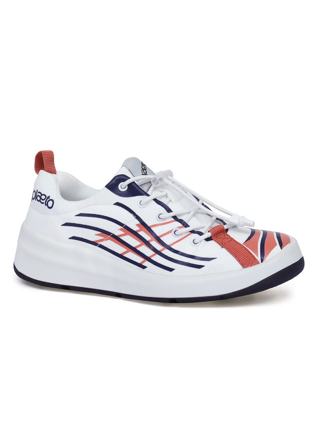 

plaeto Kids Nova Non-Marking Multiplay Sports Shoes, White