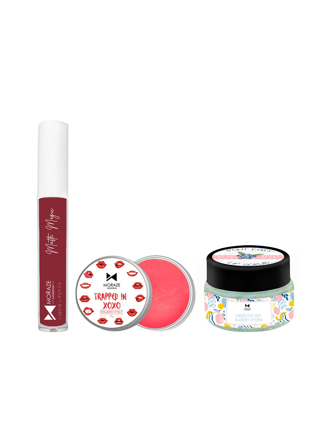 

Moraze Pack of 3 Makeup Gift Set, Multi