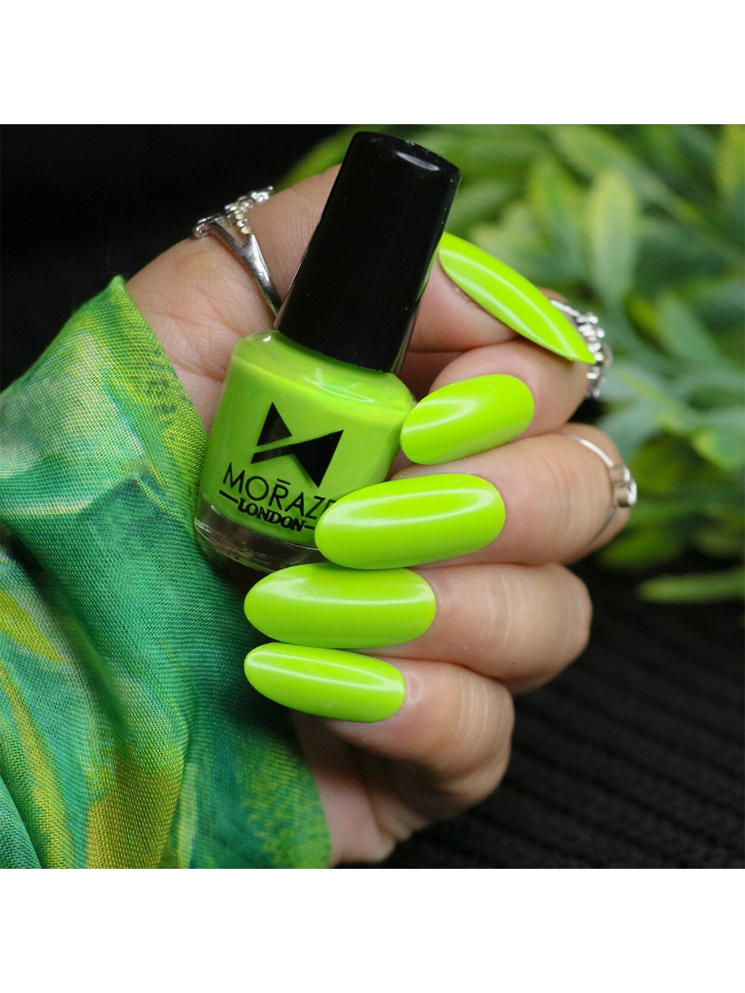 

Moraze Set Of 3 Nail Polish, Green