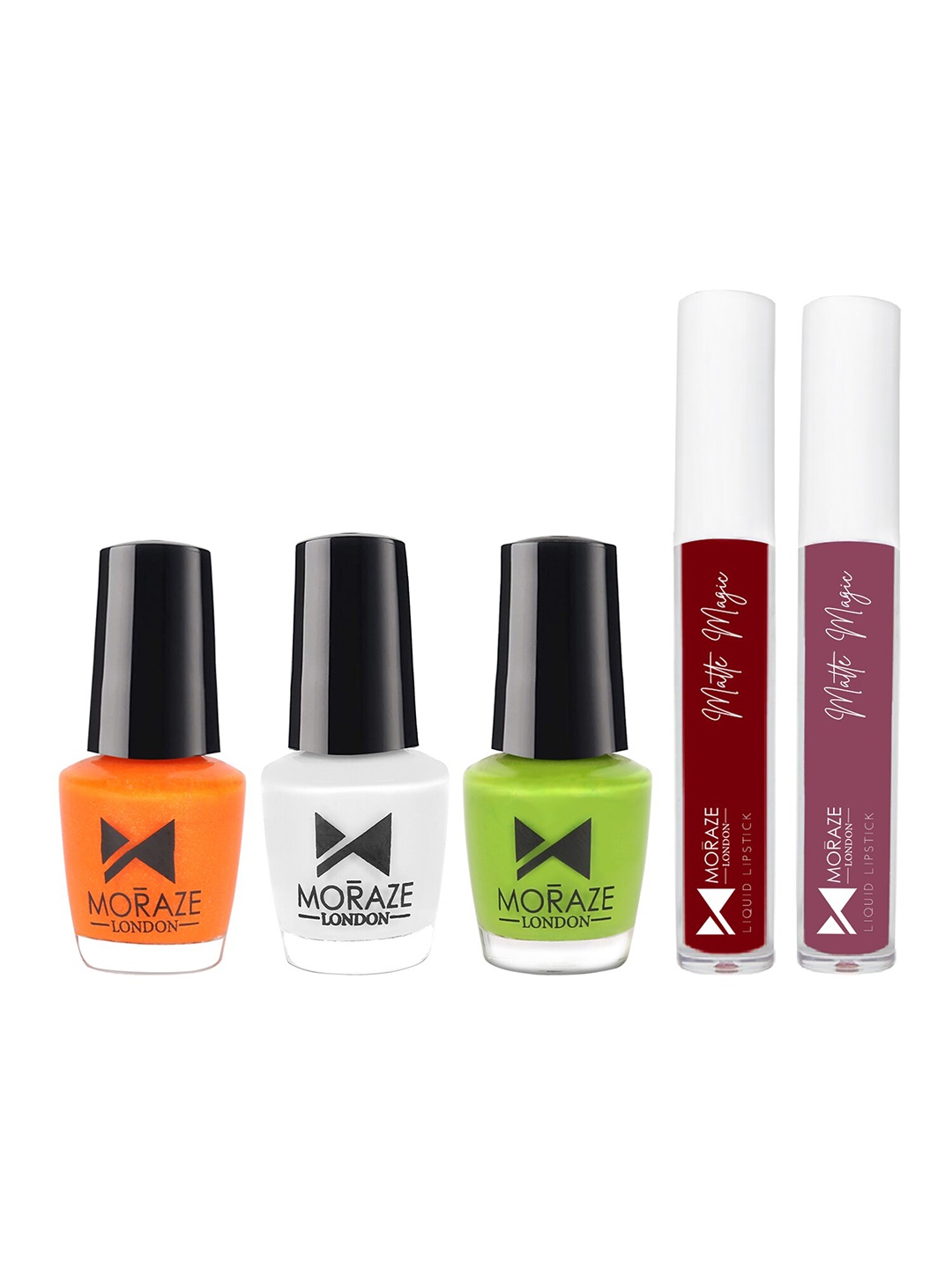 

Moraze Patriotic Nailpolish & Liquid Lipstick Gift Set, Multi