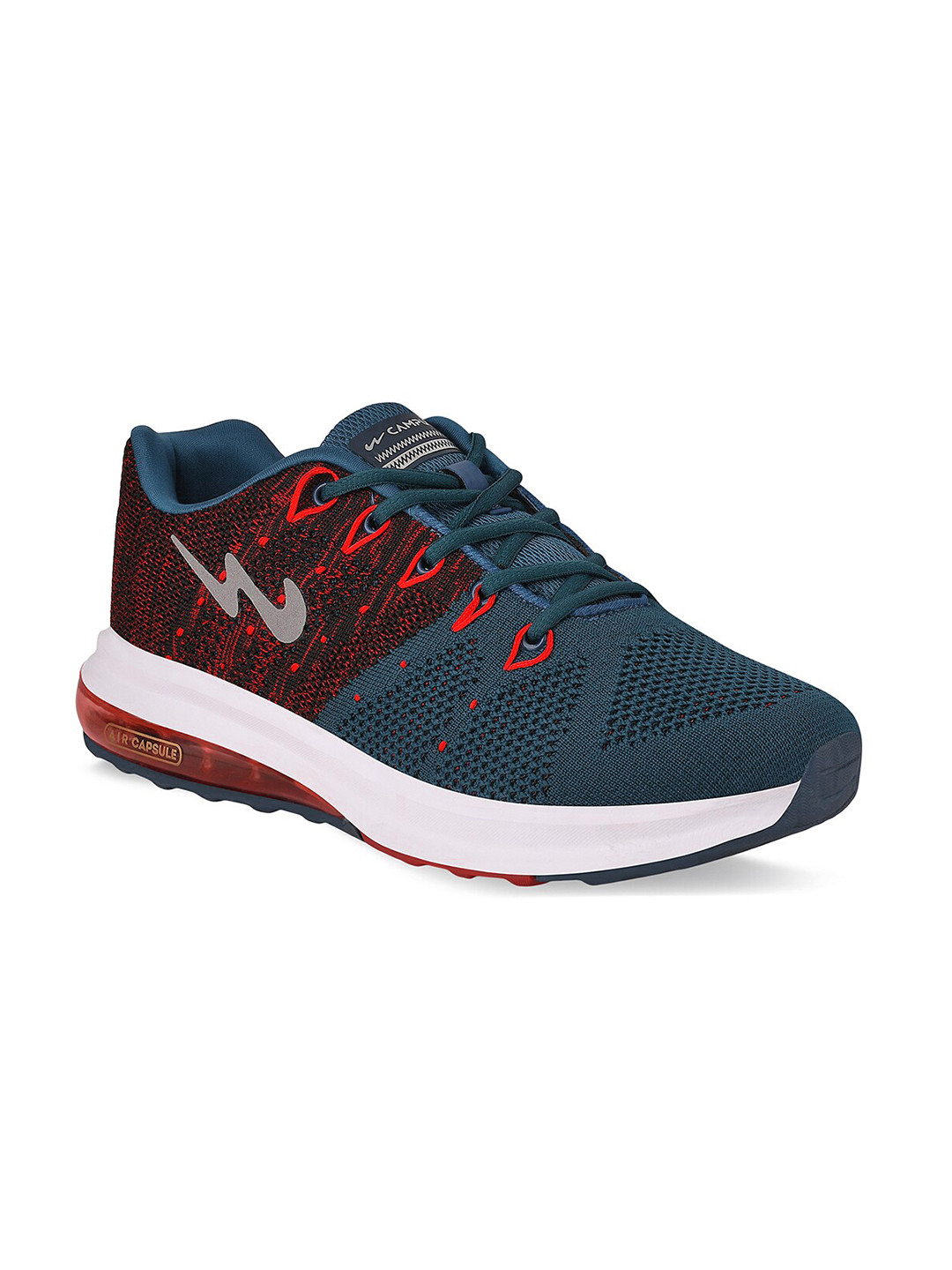 

Campus Men Blue Mesh Running Shoes