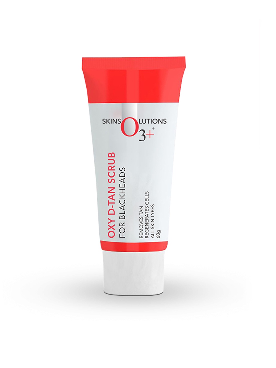

O3 Oxy D-Tan Scrub for Blackheads for All Skin Types - 60 g, White