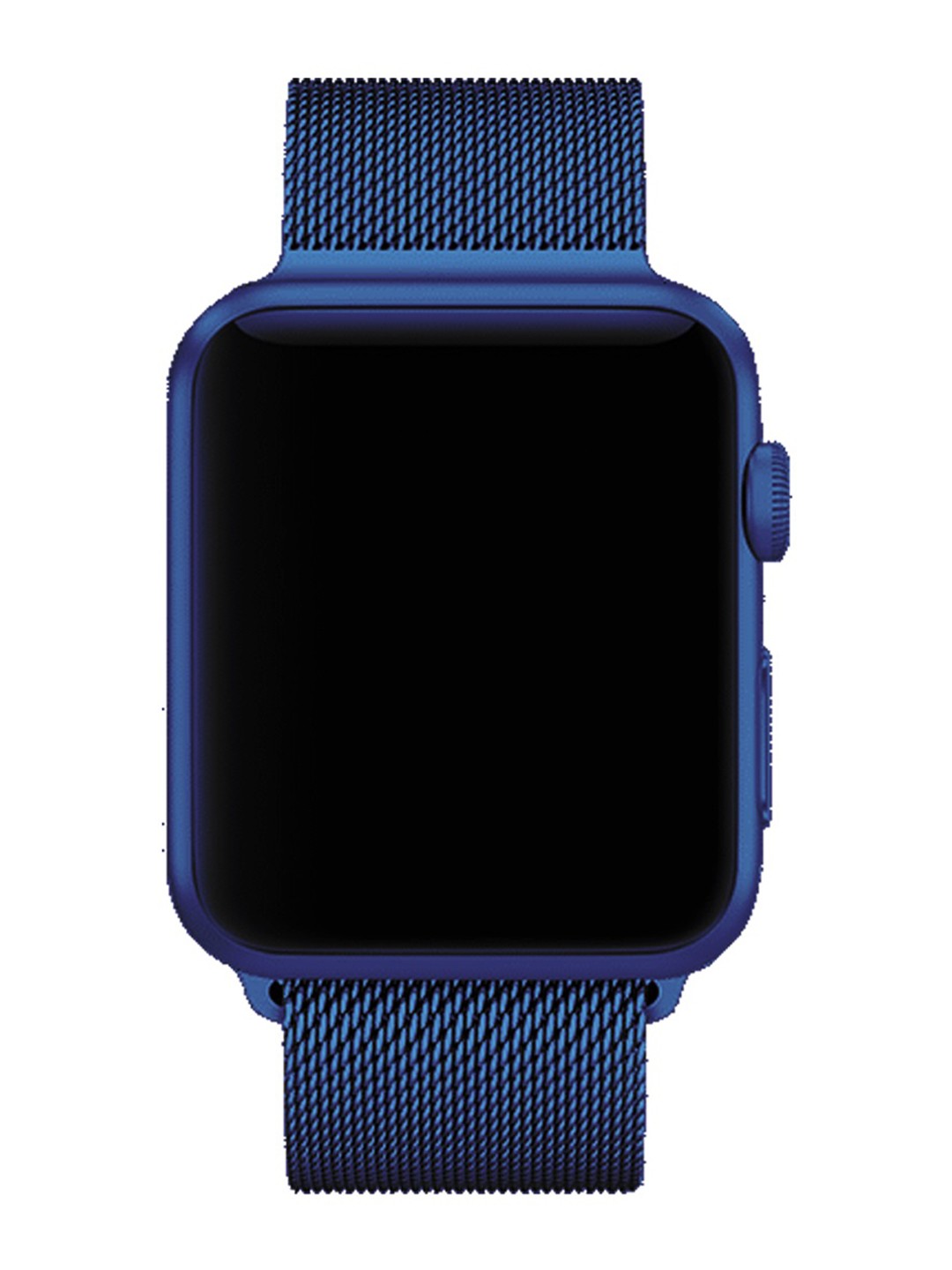 

MUTAQINOTI Blue Solid 44 mm Chain Watch Straps