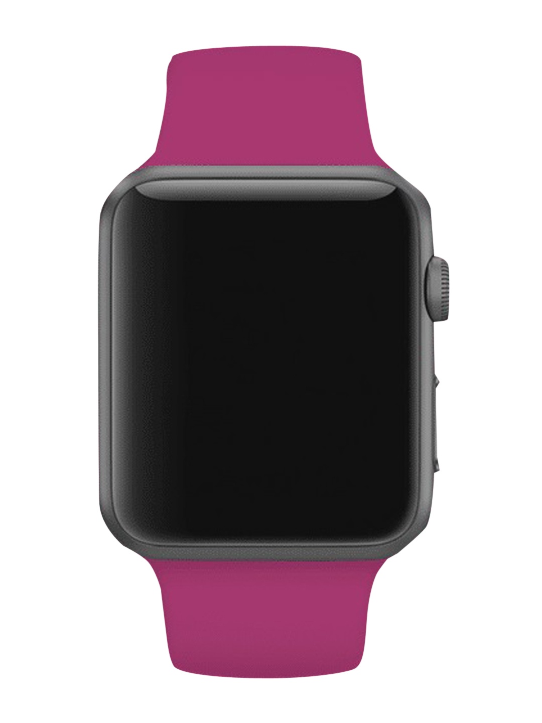 

MUTAQINOTI Pink Patterned 40 mm Silicon Watch Straps