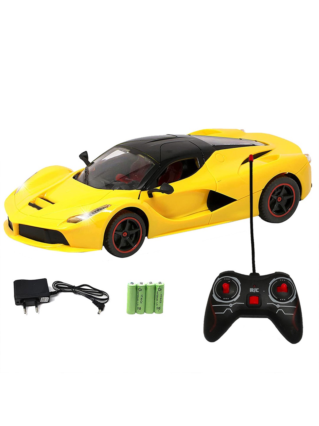 

Wembley Toys Yellow Openable Door Remote Control Car