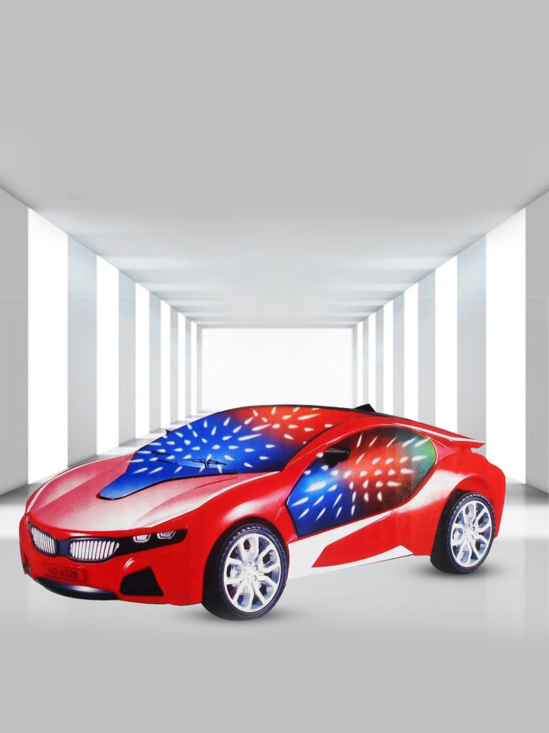 

Wembley Toys Kids Red & Black 24Mhz Remote Control LED Light Racing Car Toy