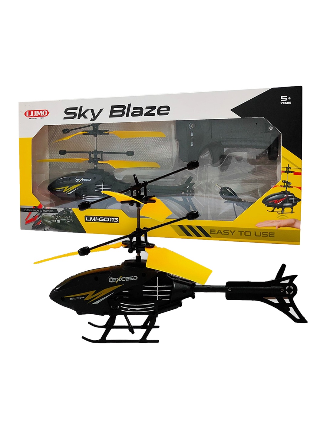 

Wembley Toys Kids Yellow & Black Infrared Radio Control Helicopter Toy