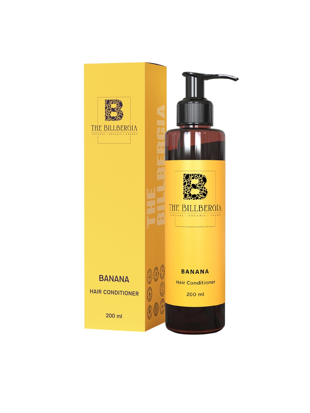 

THE BILLBERGIA Banana Hair Conditioner with Shea Butter 200 ml, White