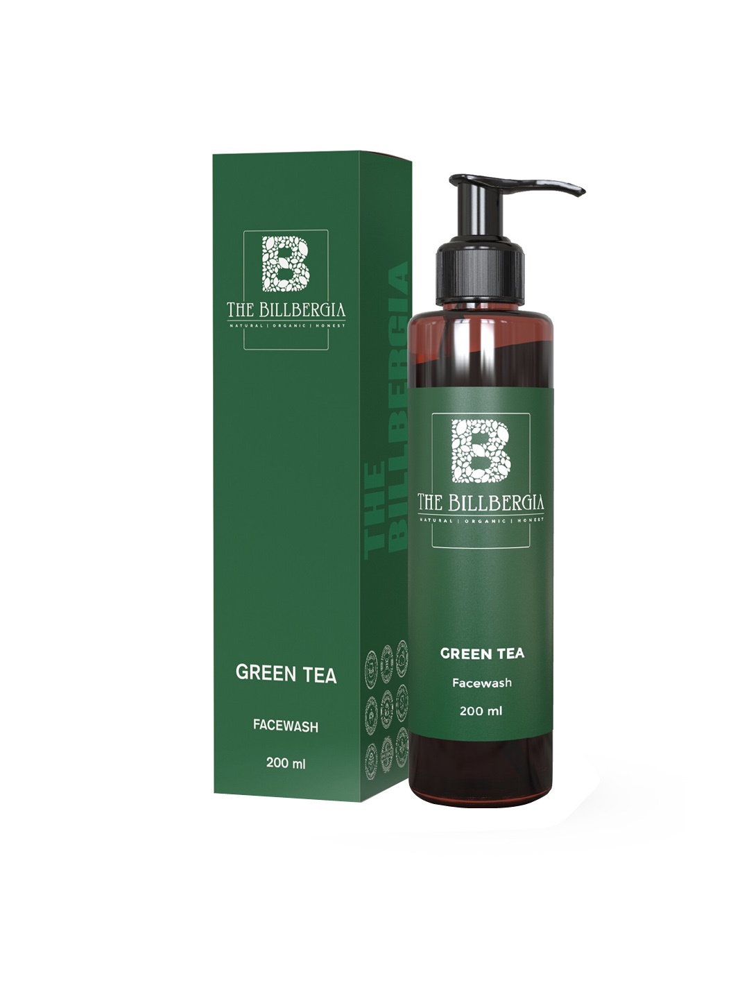 

THE BILLBERGIA Green Tea Face Wash with Aloe Vera 200 ml